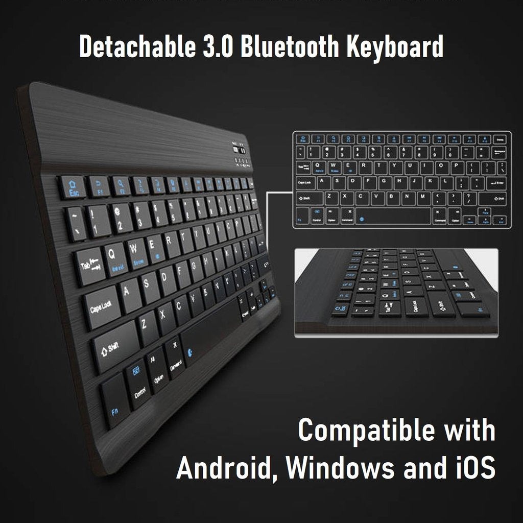 Wireless Bluetooth Keyboard With Protective Cover