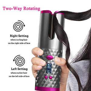 Auto-Rotating Ceramic Hair Curler - FREE SHIPPING!