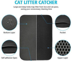 Anti-microbial Cat Liter Mat